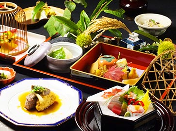 ホテル一栄の和食